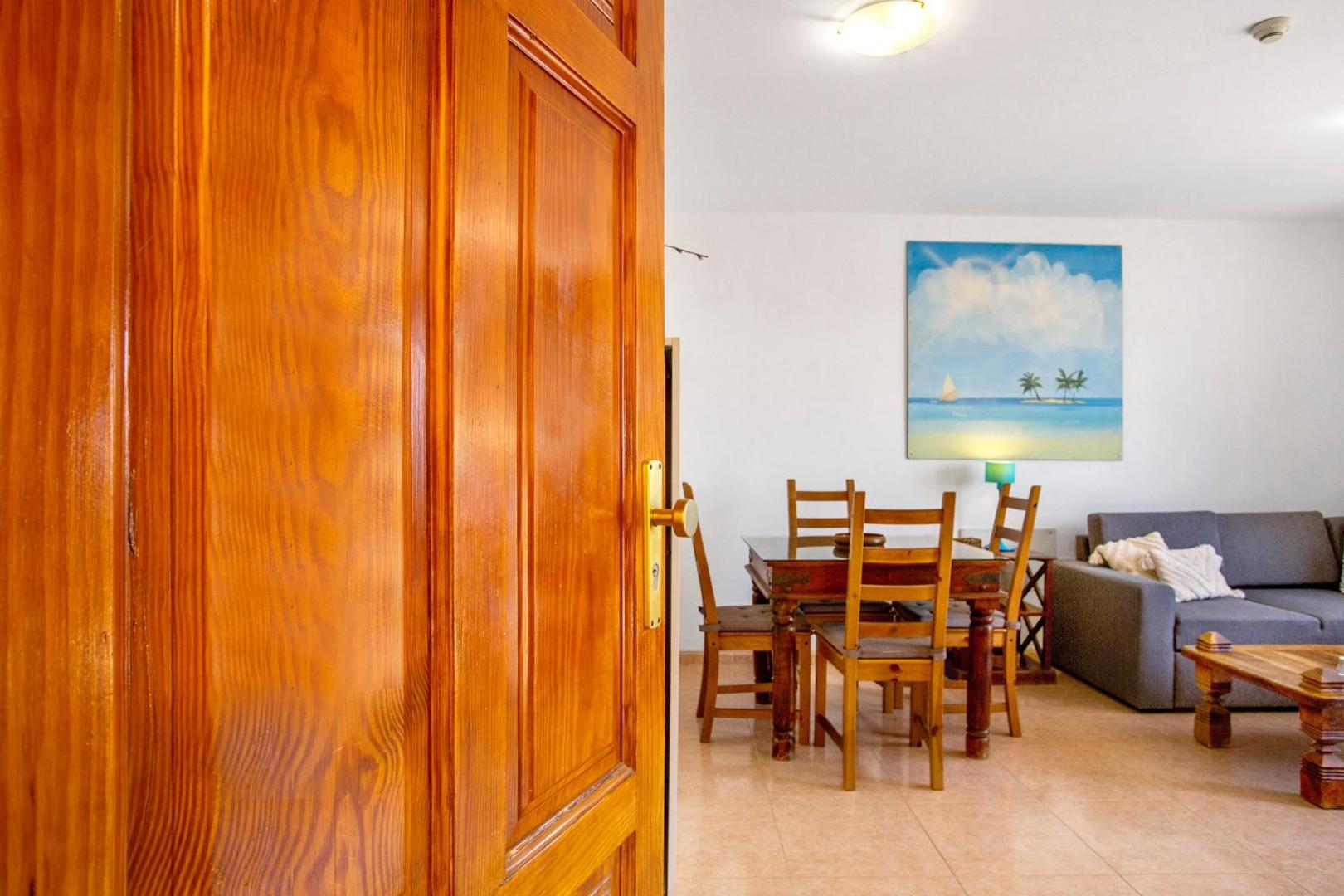 Dining table for four in the living room