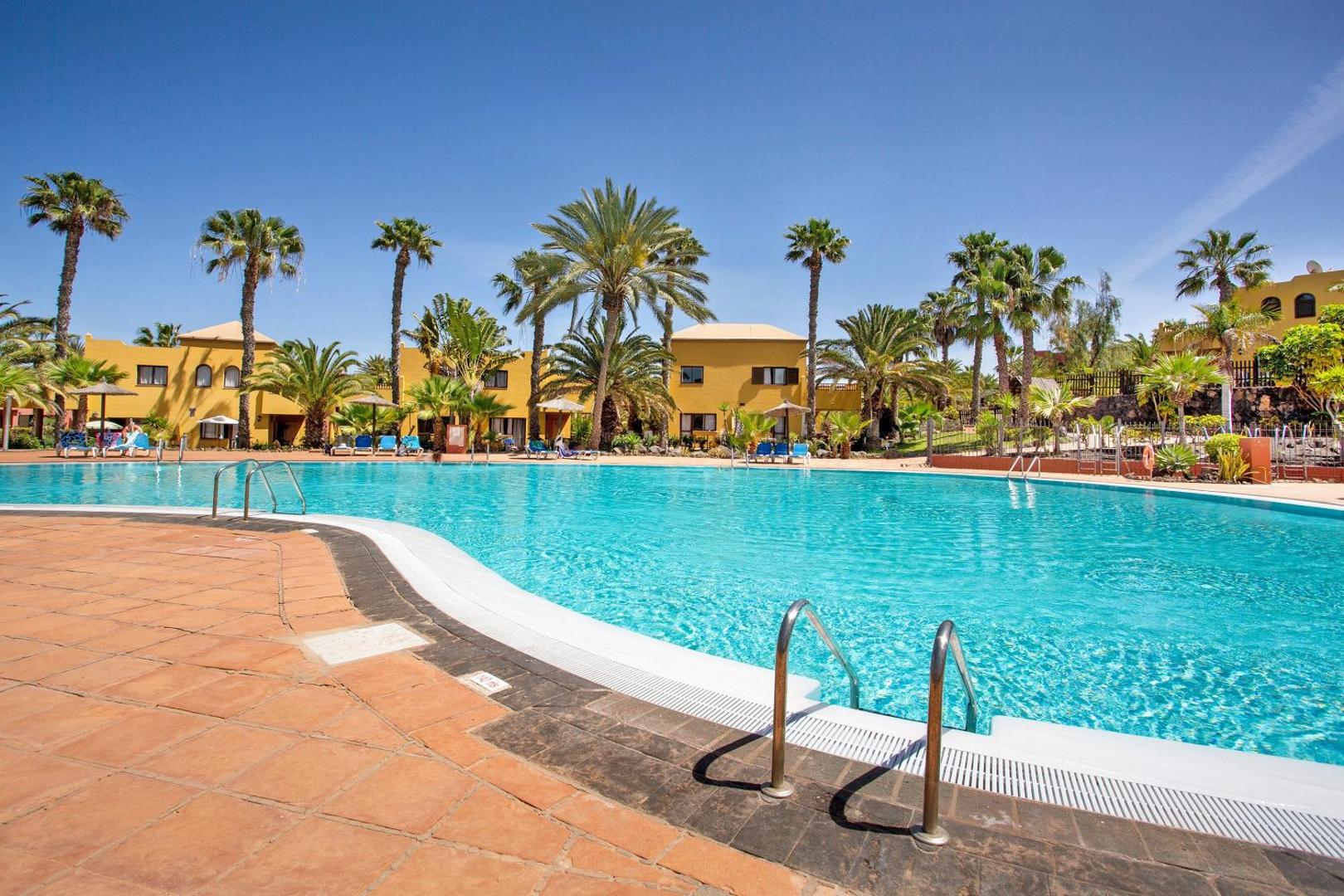 Pool and palm gardens